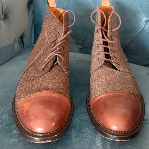 Taft Brown and Gray Chukka Boots size 12 main image 5